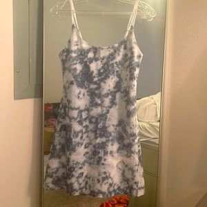 Never worn - Athletic Dress with adjustable straps and built in biker shorts!